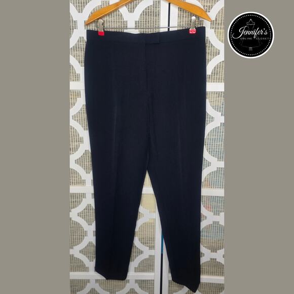 3/$25 Sag Harbor Stretch Navy Blue Flat Front Dress Pants Size 10 - Picture 3 of 7